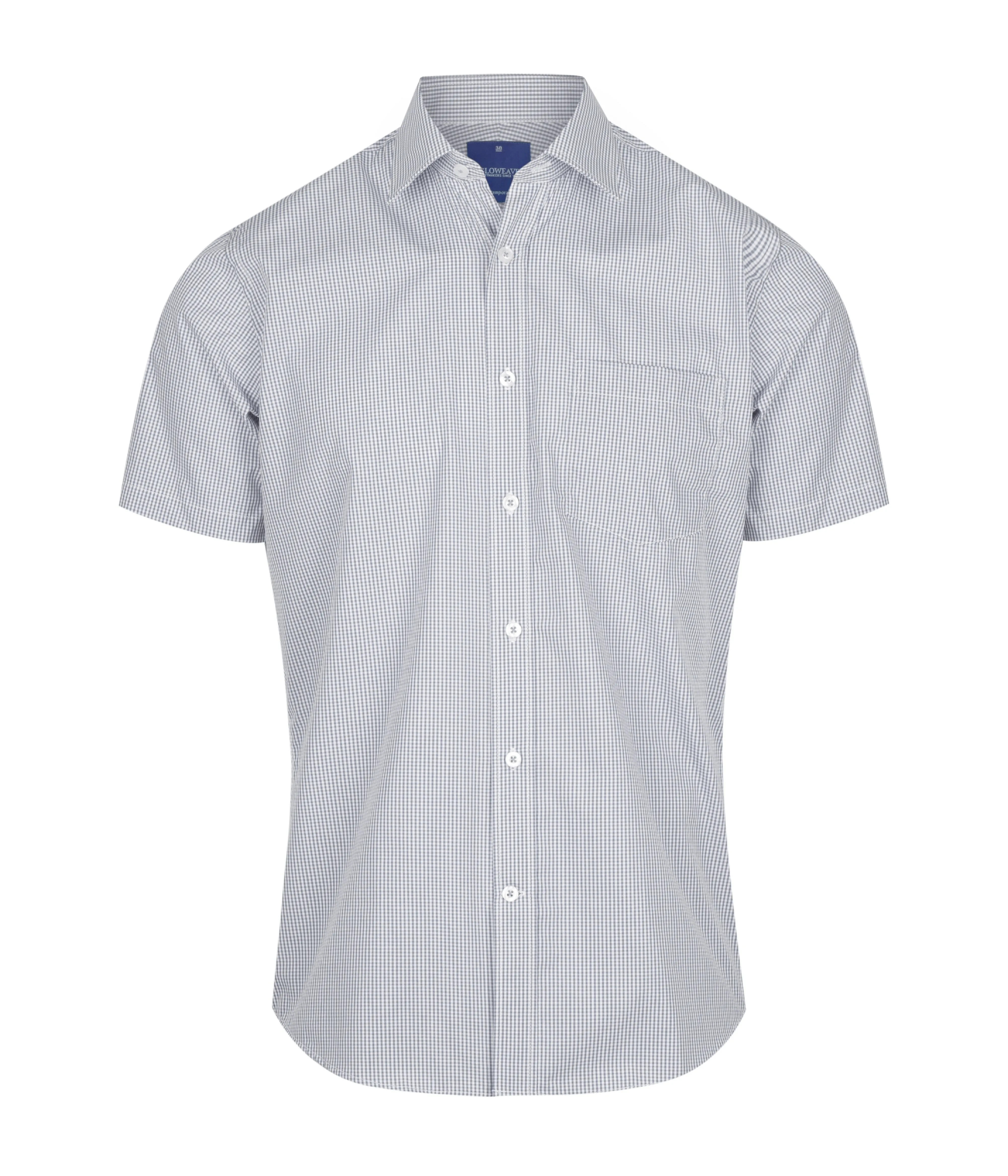 1637S Gingham Short Sleeve Shirt