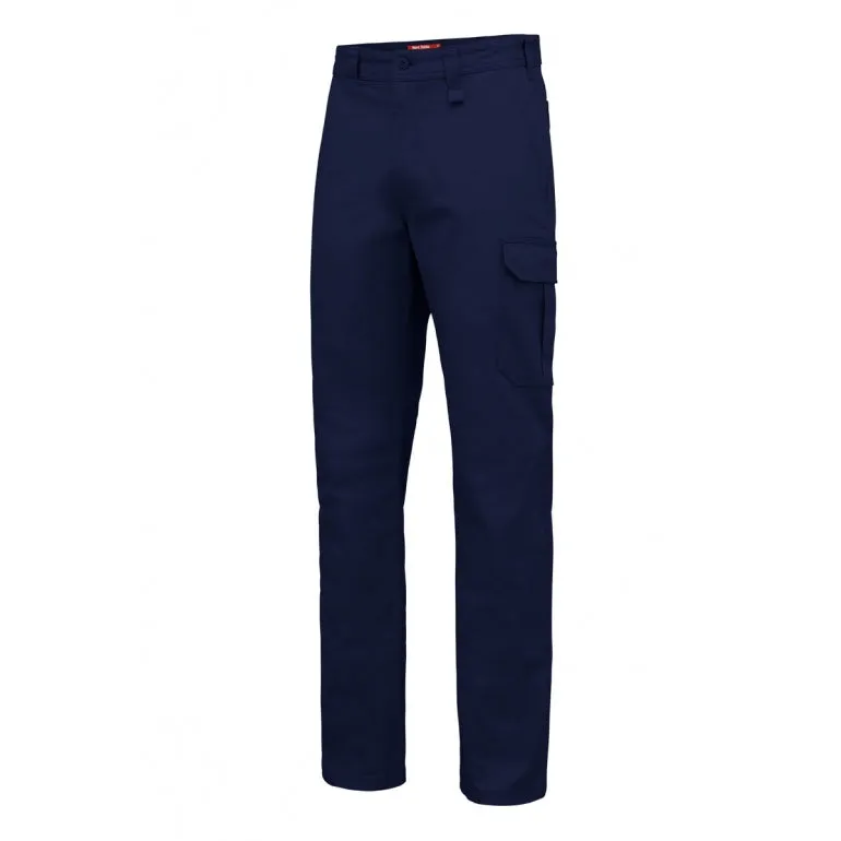 2 x Mens Hard Yakka Core Basic Stretch Cargo Pant Workwear Navy Y02597