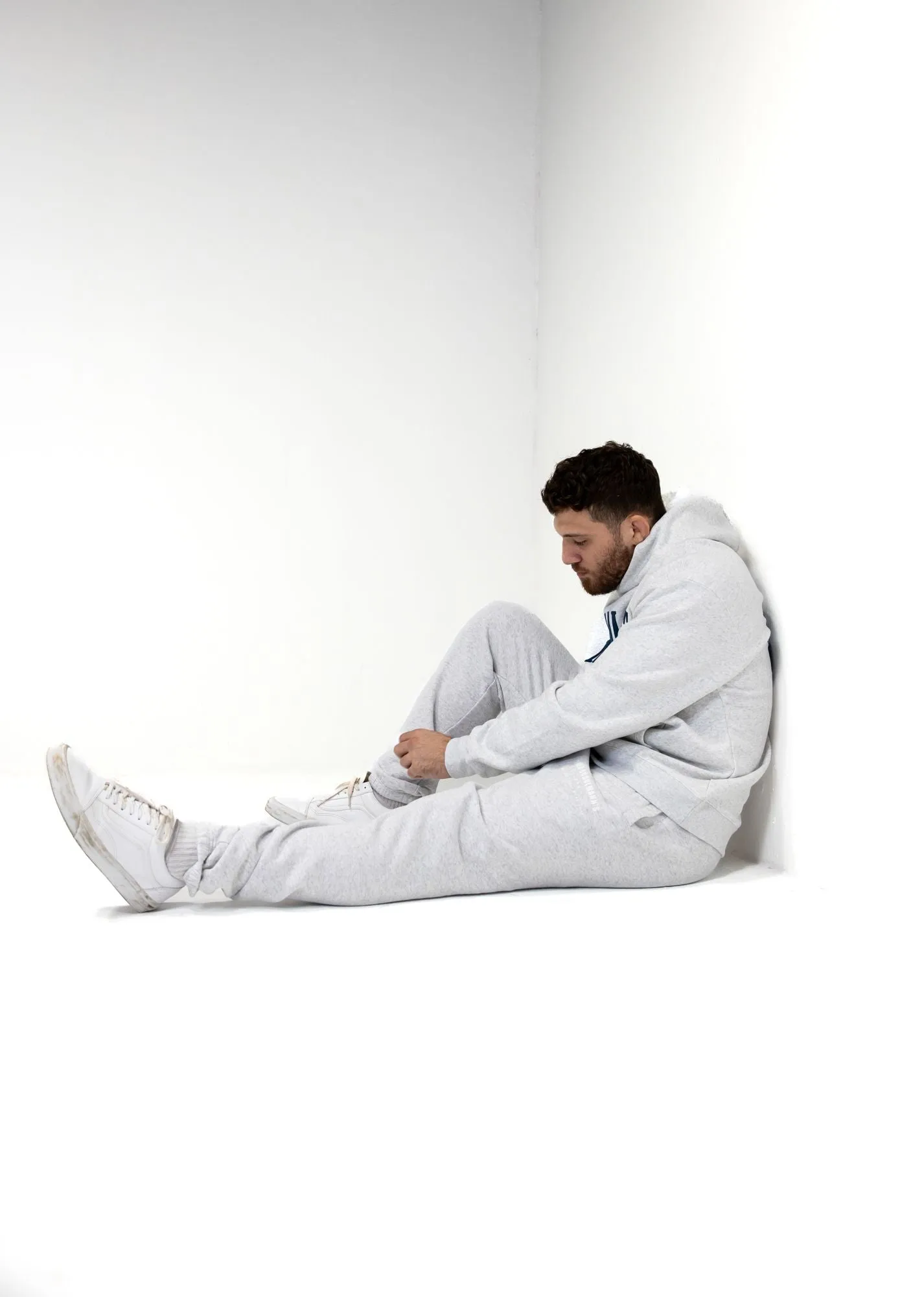 'At Ease’ Sweats - White Heather