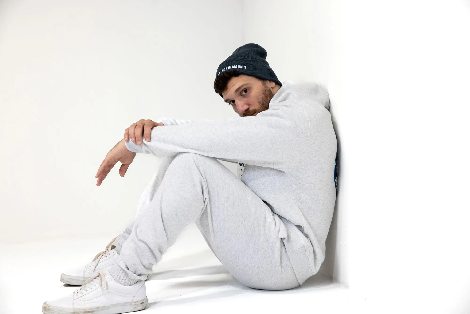 'At Ease’ Sweats - White Heather