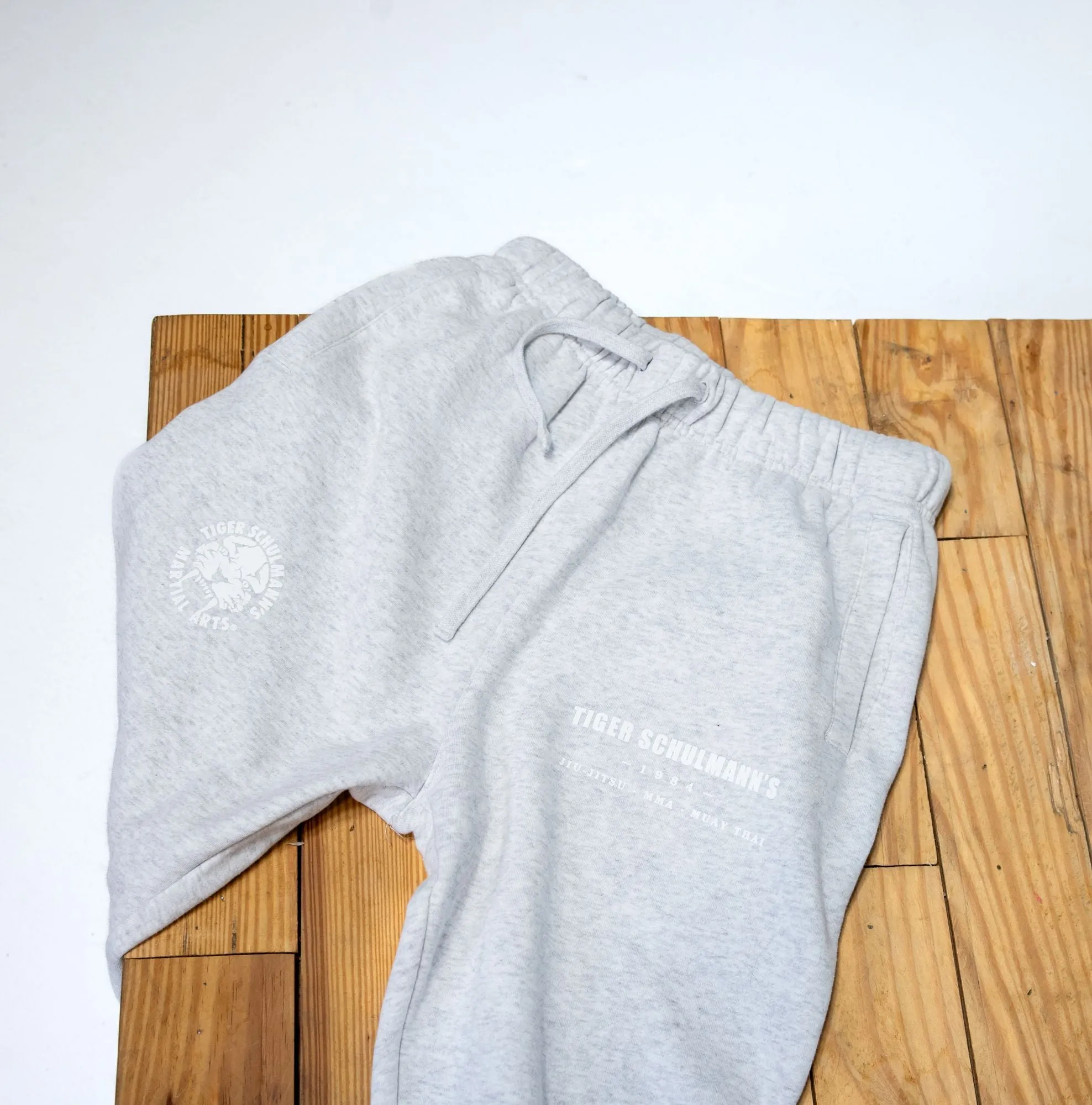 'At Ease’ Sweats - White Heather