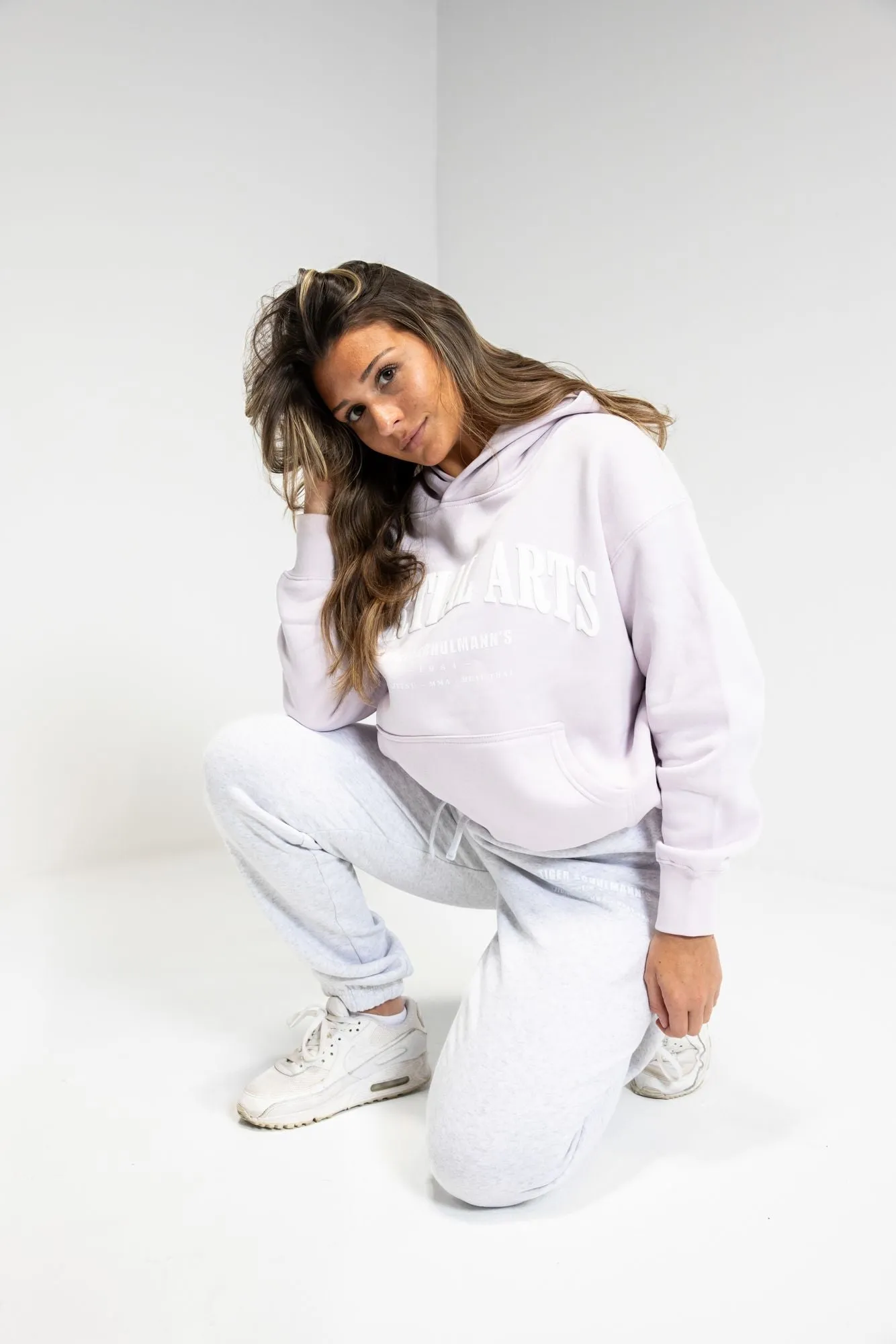 'At Ease’ Sweats - White Heather