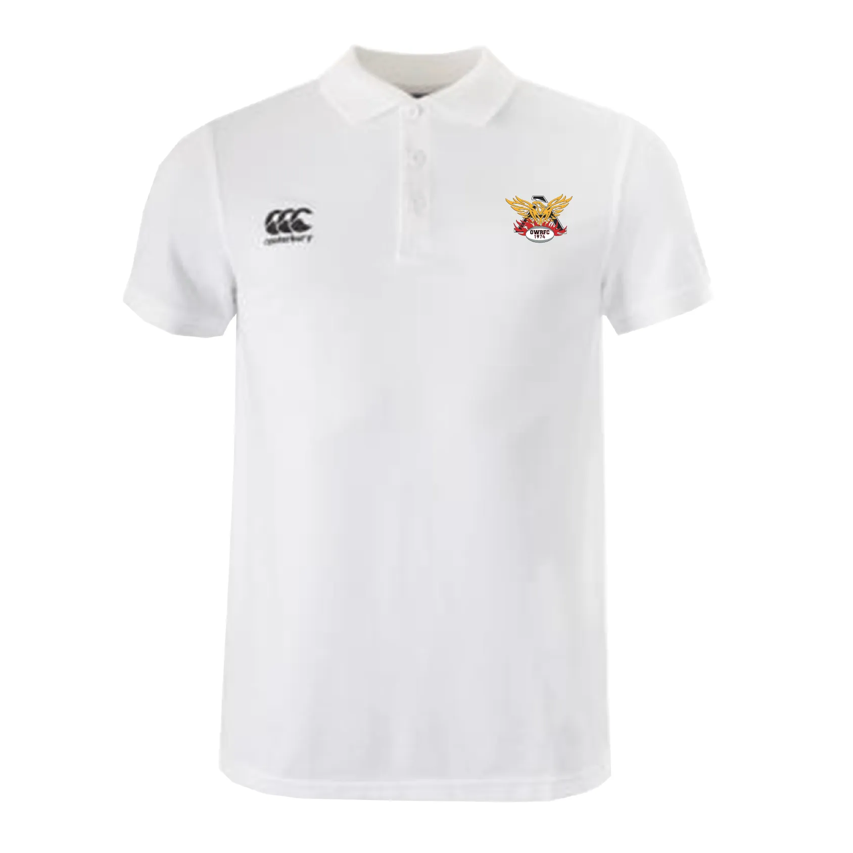 Atlanta Old White Rugby Waimak Polo by Canterbury