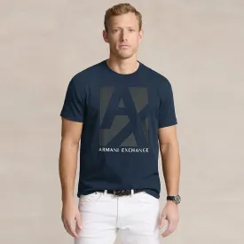 AX - Men 'Navy' Armani Exchange Printed Logo T-Shirt AX776