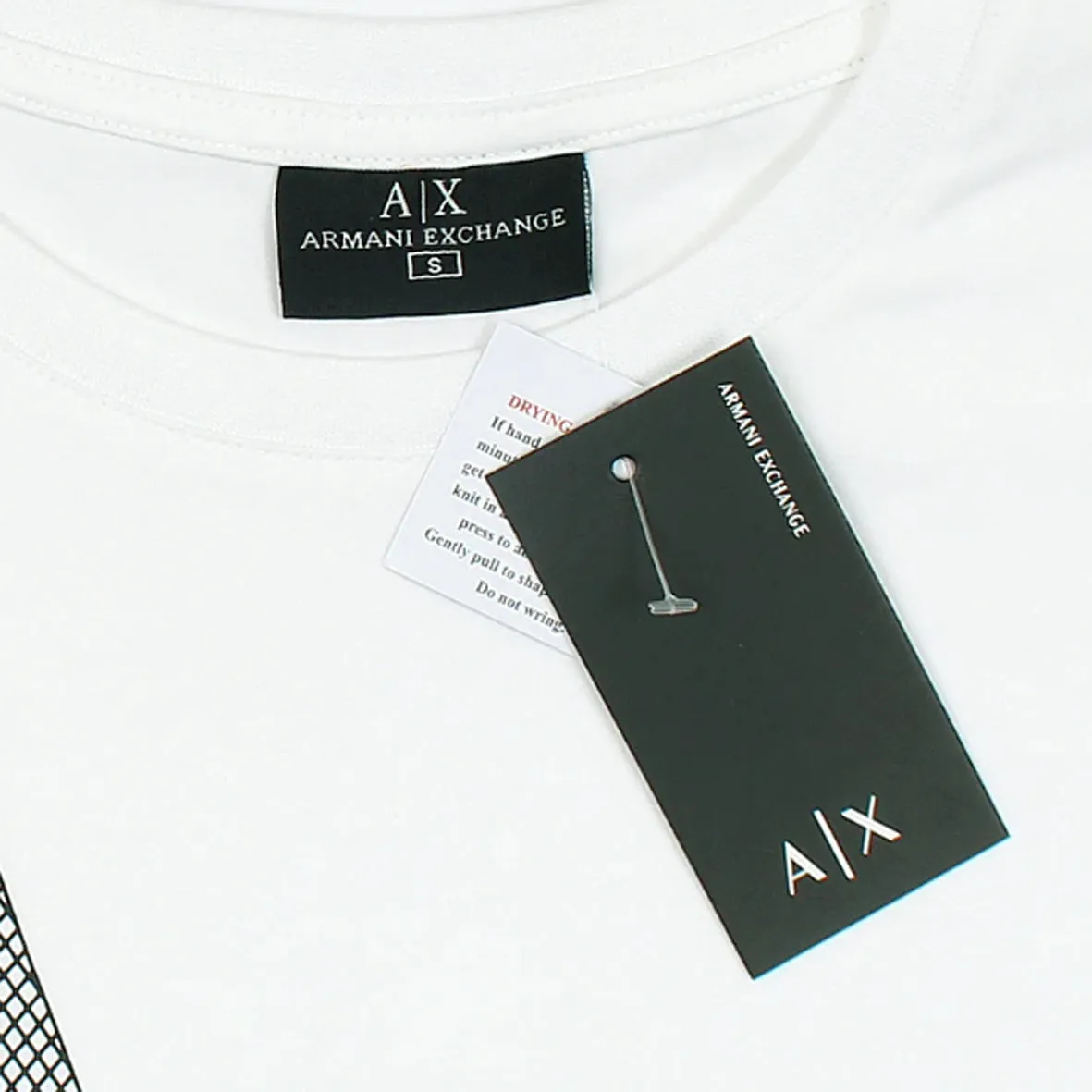 AX - Men 'White' Premium A-X Designer T-Shirt AX873