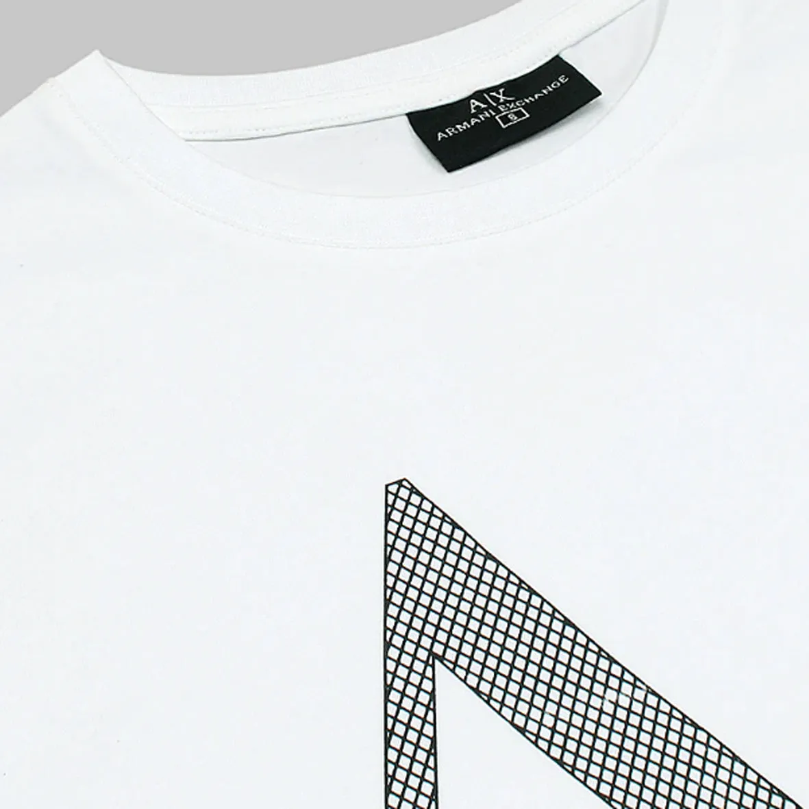 AX - Men 'White' Premium A-X Designer T-Shirt AX873