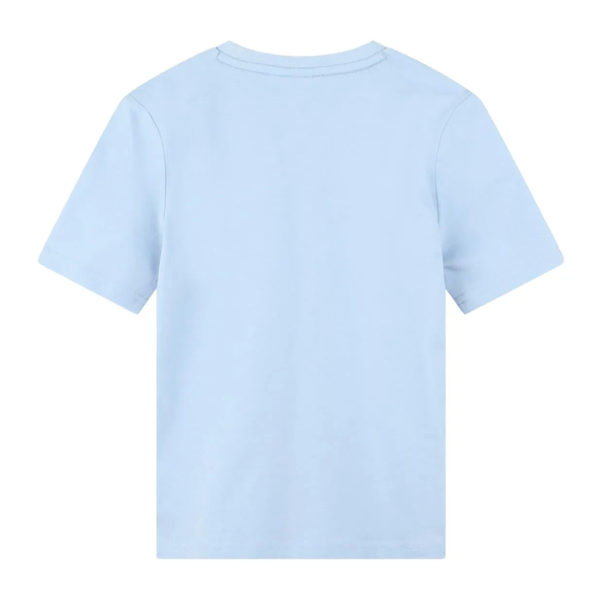 BOSS Kids Print Logo Pale Blue T-Shirt