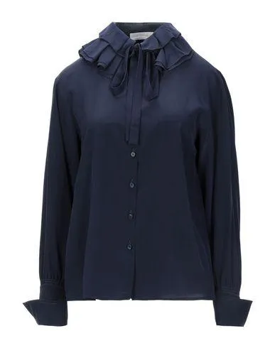 Chloé Women Shirt Dark blue 8 UK