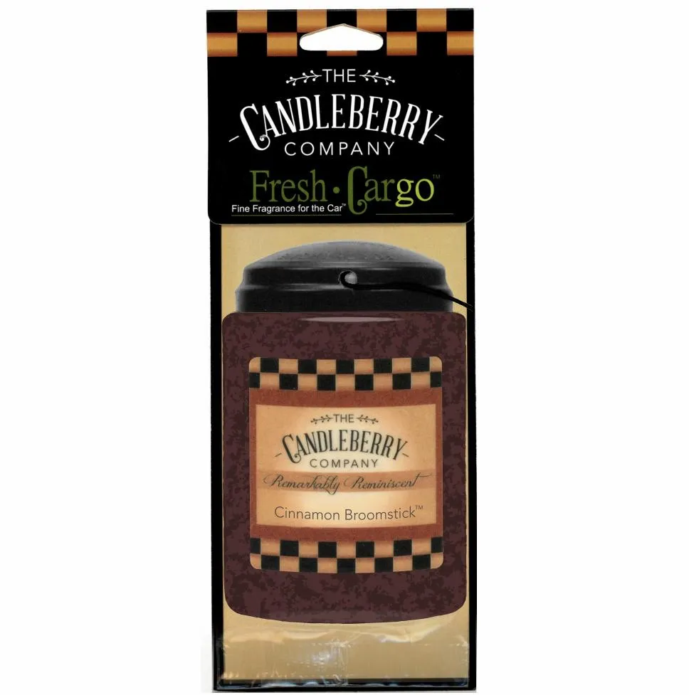 Cinnamon Broomstick™- "Fresh Cargo", Scent for the Car (2-PACK)