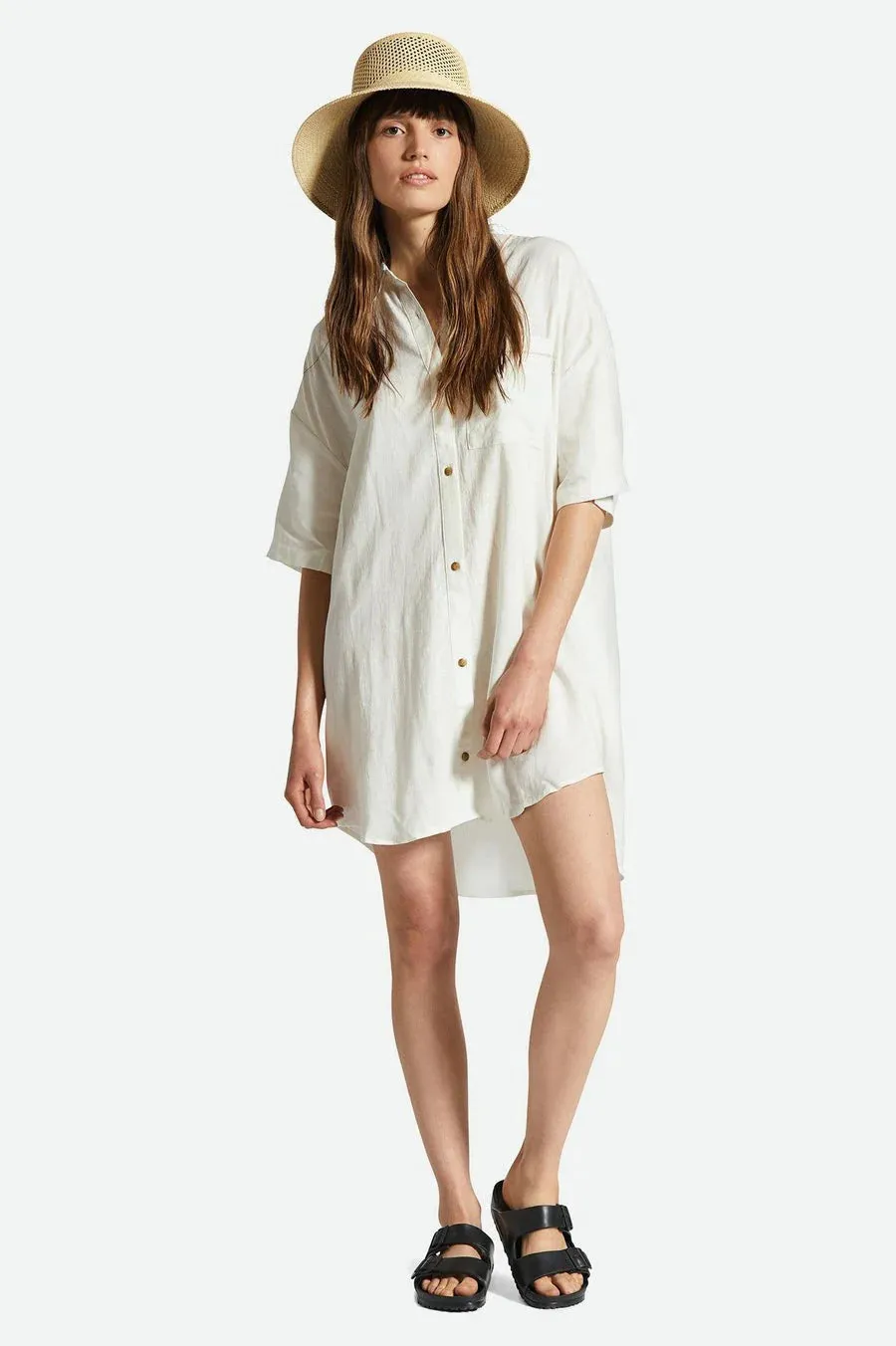 Condesa Linen Shirtdress