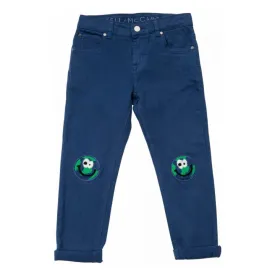 Denim Trouser Planet Emb