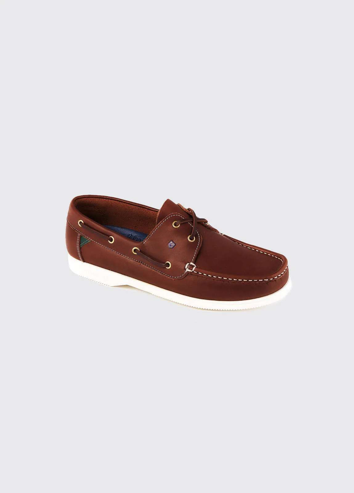 Dubarry Admiral Brown Leather Sailing Shoe