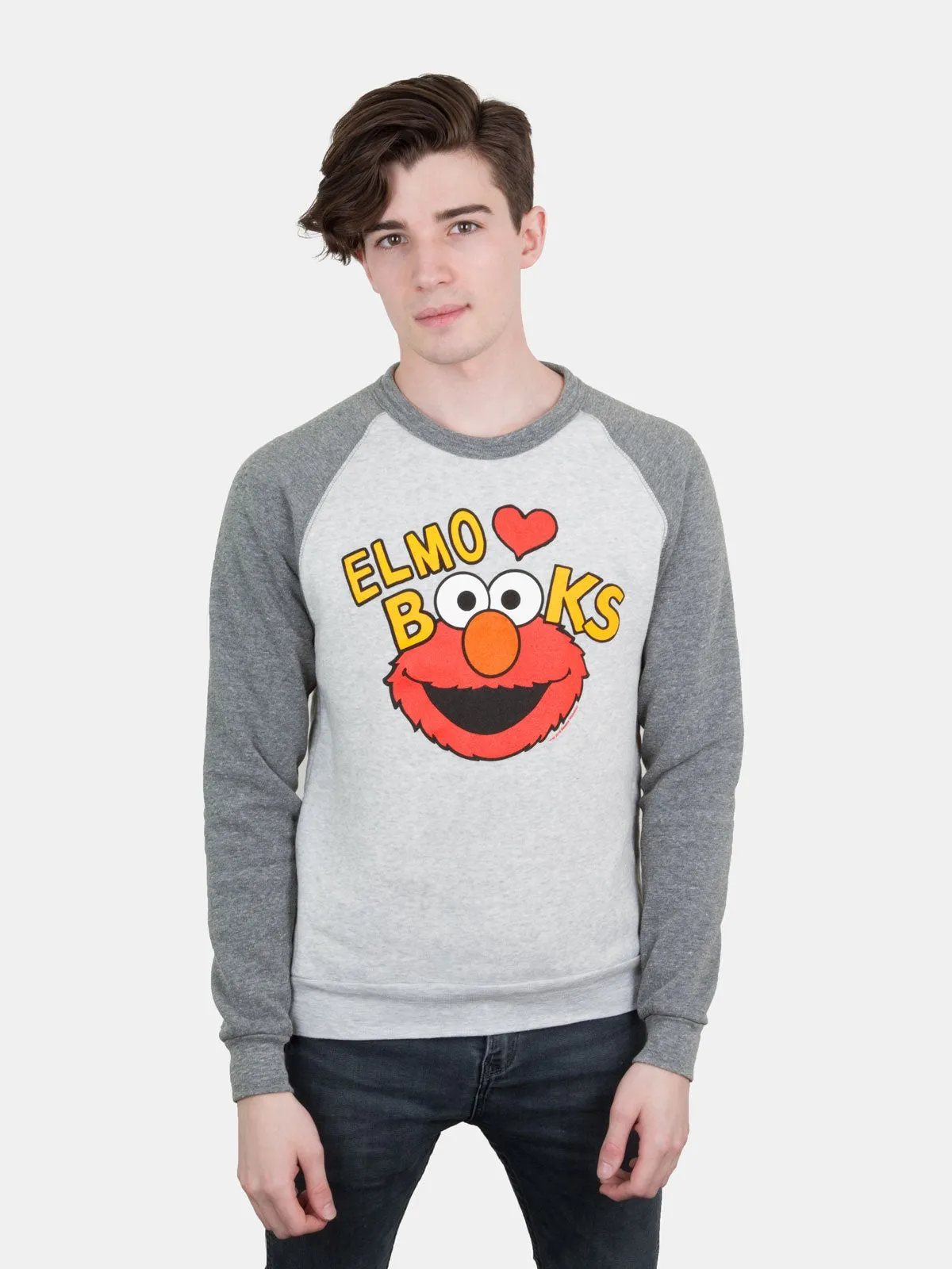 Elmo Loves Books unisex sweatshirt