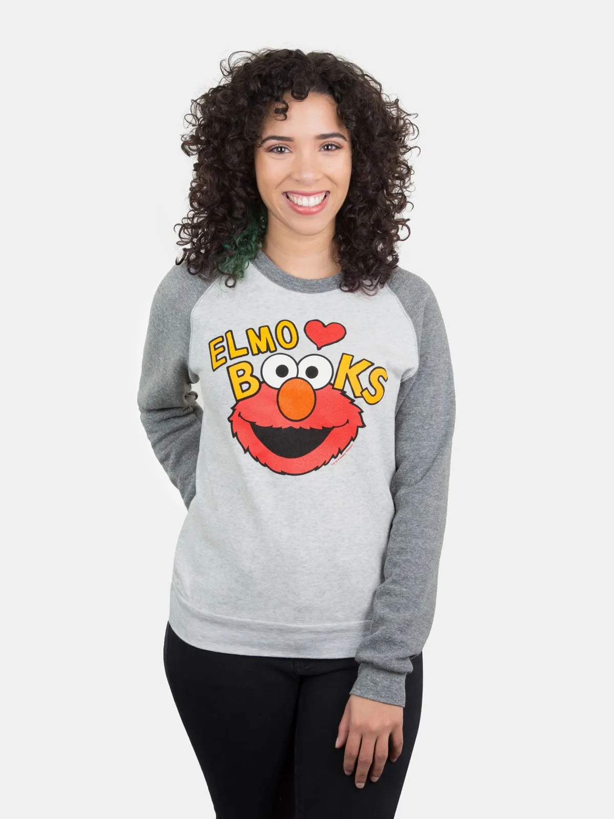 Elmo Loves Books unisex sweatshirt