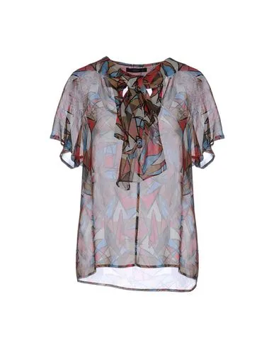 Etro Women Blouse Brown 14 UK