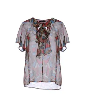 Etro Women Blouse Brown 14 UK