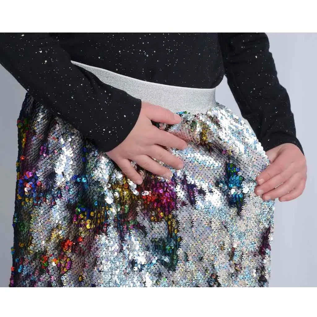 Flippy Sequin Skirt