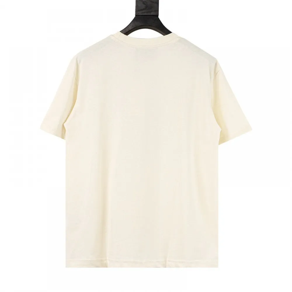 GU - Men 'Beige' The North Face Gucci Printed Oversized T-Shirt GU816