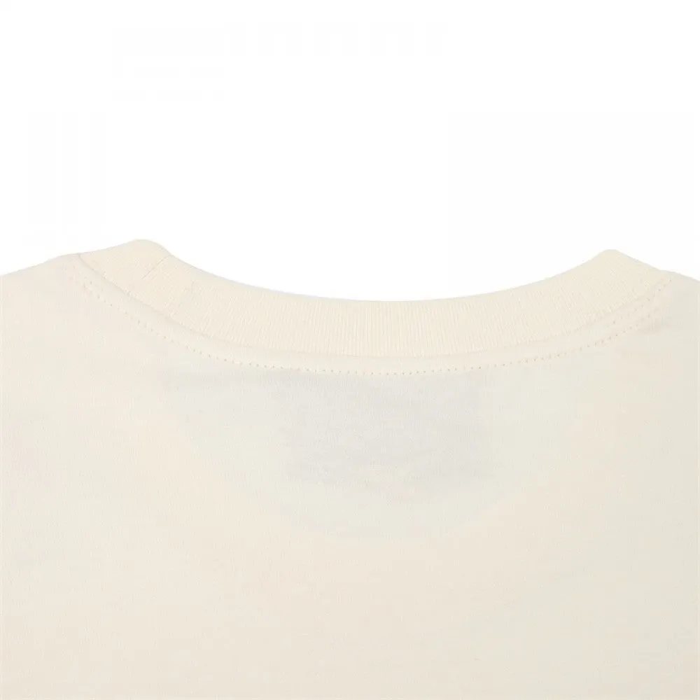 GU - Men 'Beige' The North Face Gucci Printed Oversized T-Shirt GU816