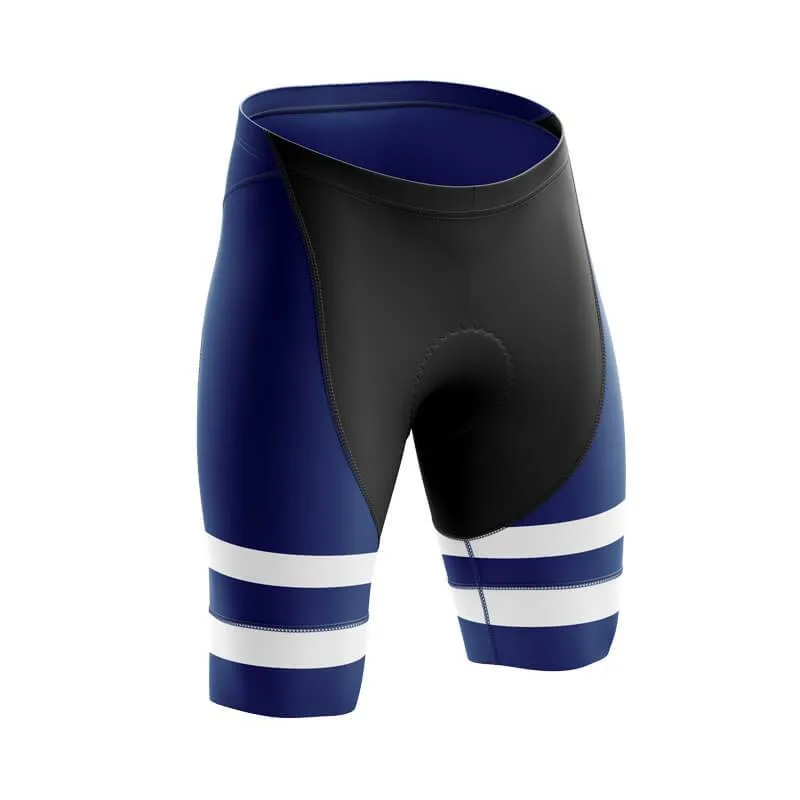 Half Stripes Bib & Shorts (BLUE)