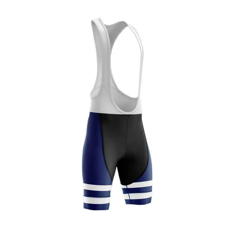 Half Stripes Bib & Shorts (BLUE)