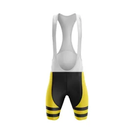 Half Stripes Bib & Shorts (YELLOW)