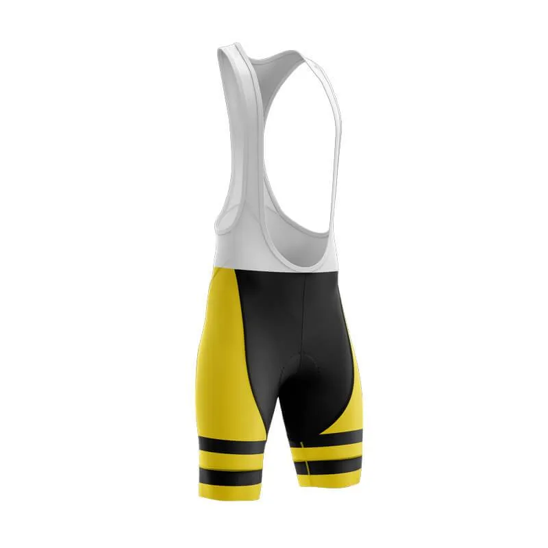 Half Stripes Bib & Shorts (YELLOW)