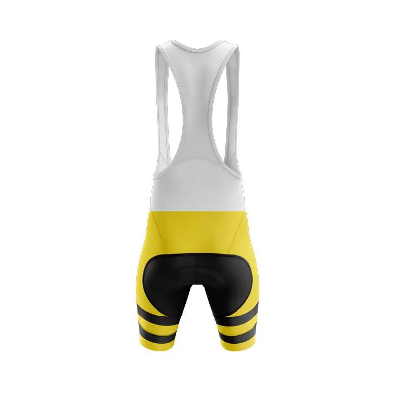 Half Stripes Bib & Shorts (YELLOW)