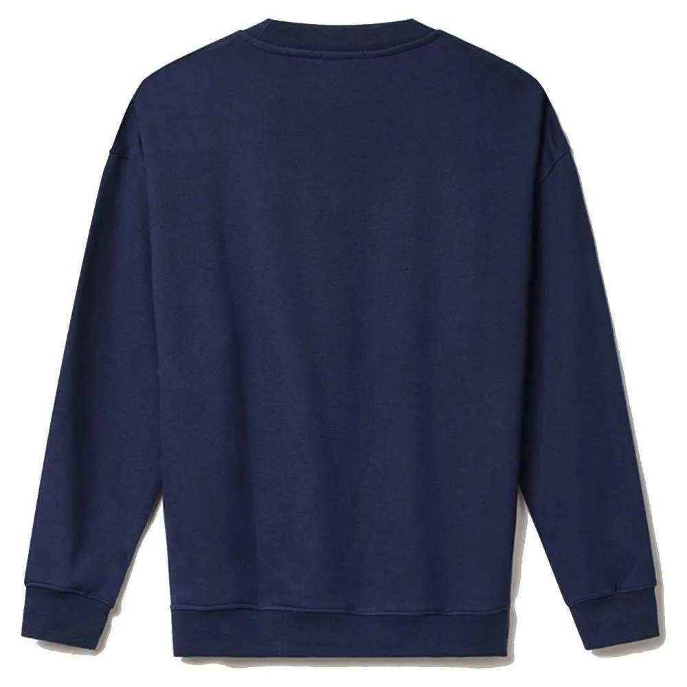 Hinnominate Blue Cotton Sweater