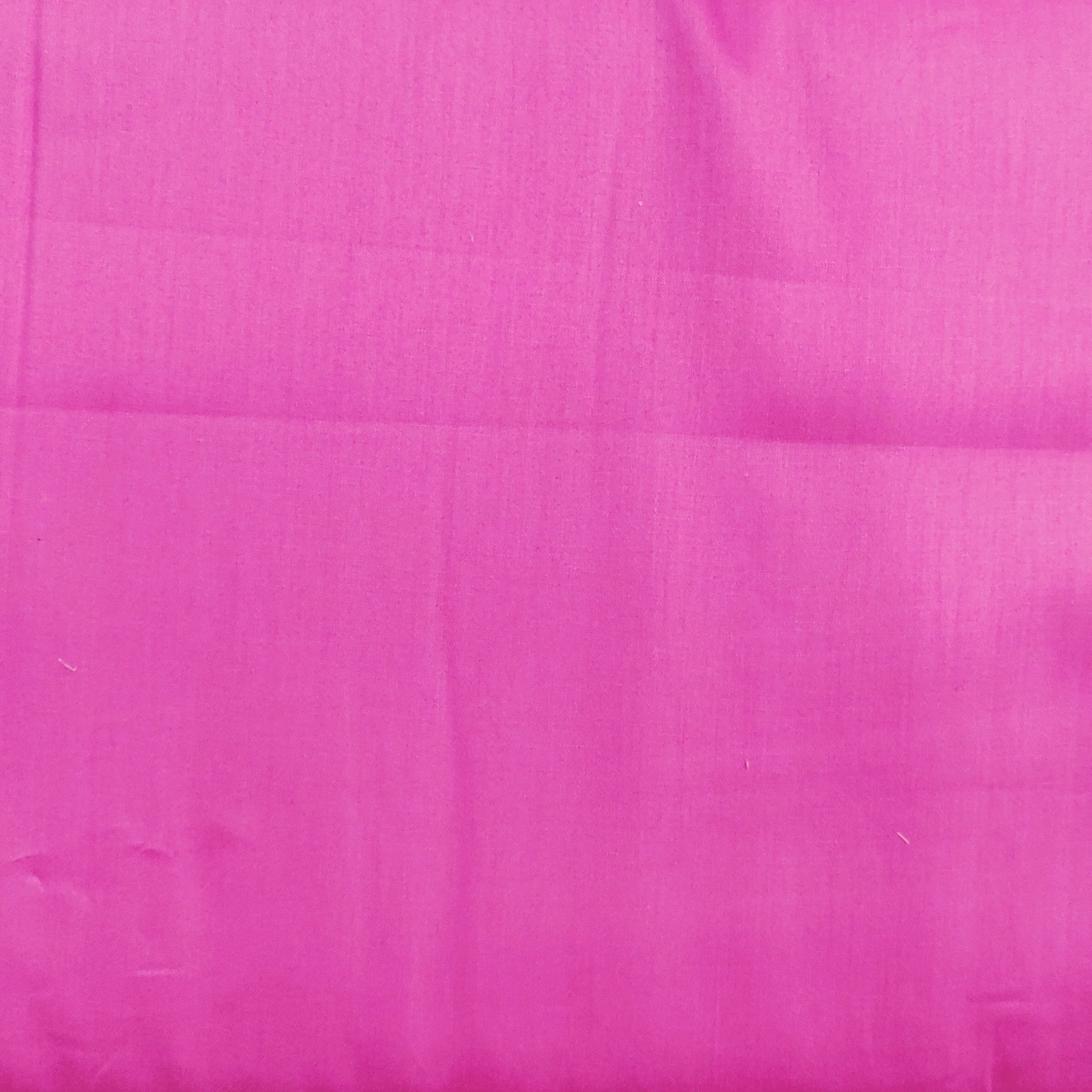 Hot Pink Solid Cotton Satin Fabric