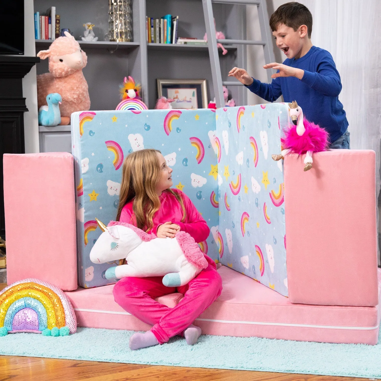 Jaxx Playscape - Imaginative Modular Furniture Playset/Sofa