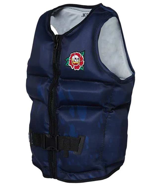 Jetpilot X1 Boys Neo Life Vest (2024) - Navy