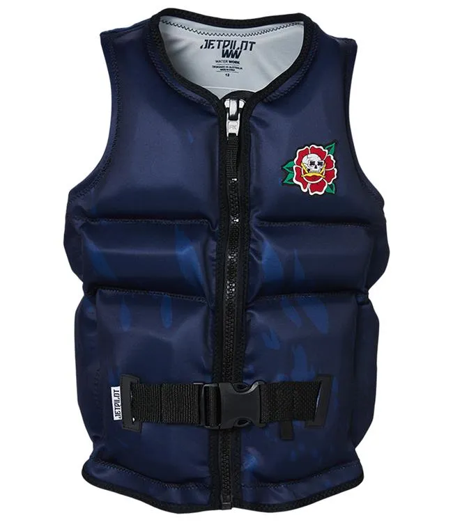 Jetpilot X1 Boys Neo Life Vest (2024) - Navy