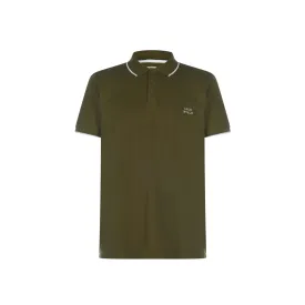 JW - Men 'Olive' Edgeware Contrast Tipped Polo JW270