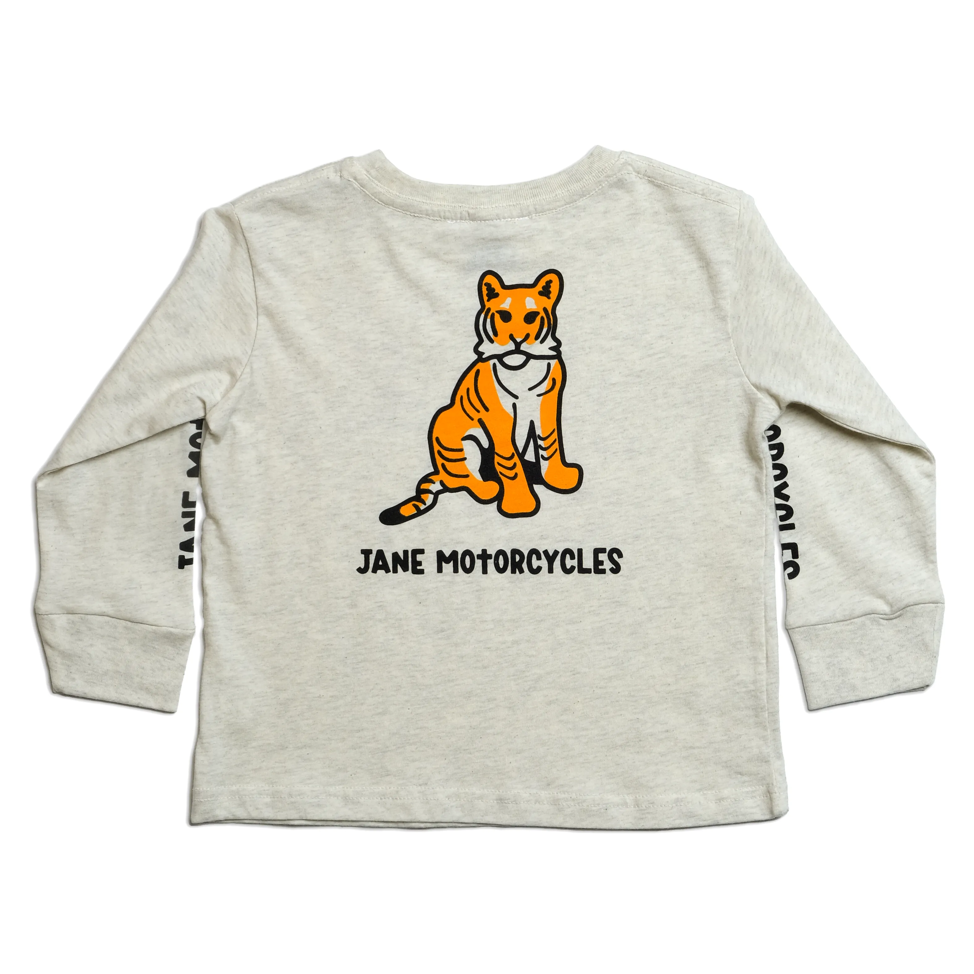 KIDS LITTLE TIGER LONG SLEEVE T-SHIRT - HEATHER GRAY