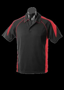 Kids Premier Polo Black/Red