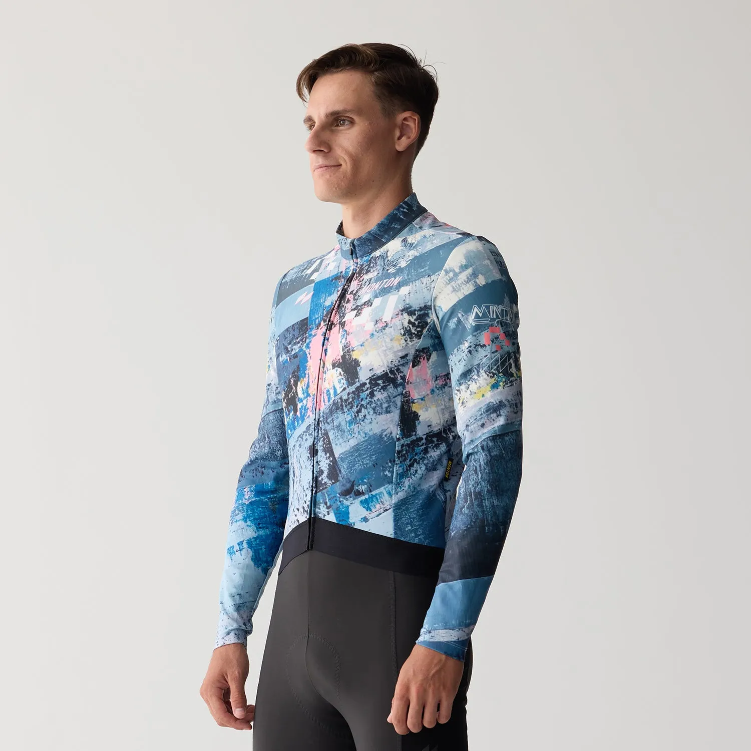 Men's Fleece LS Cycling Jersey Trendsettter