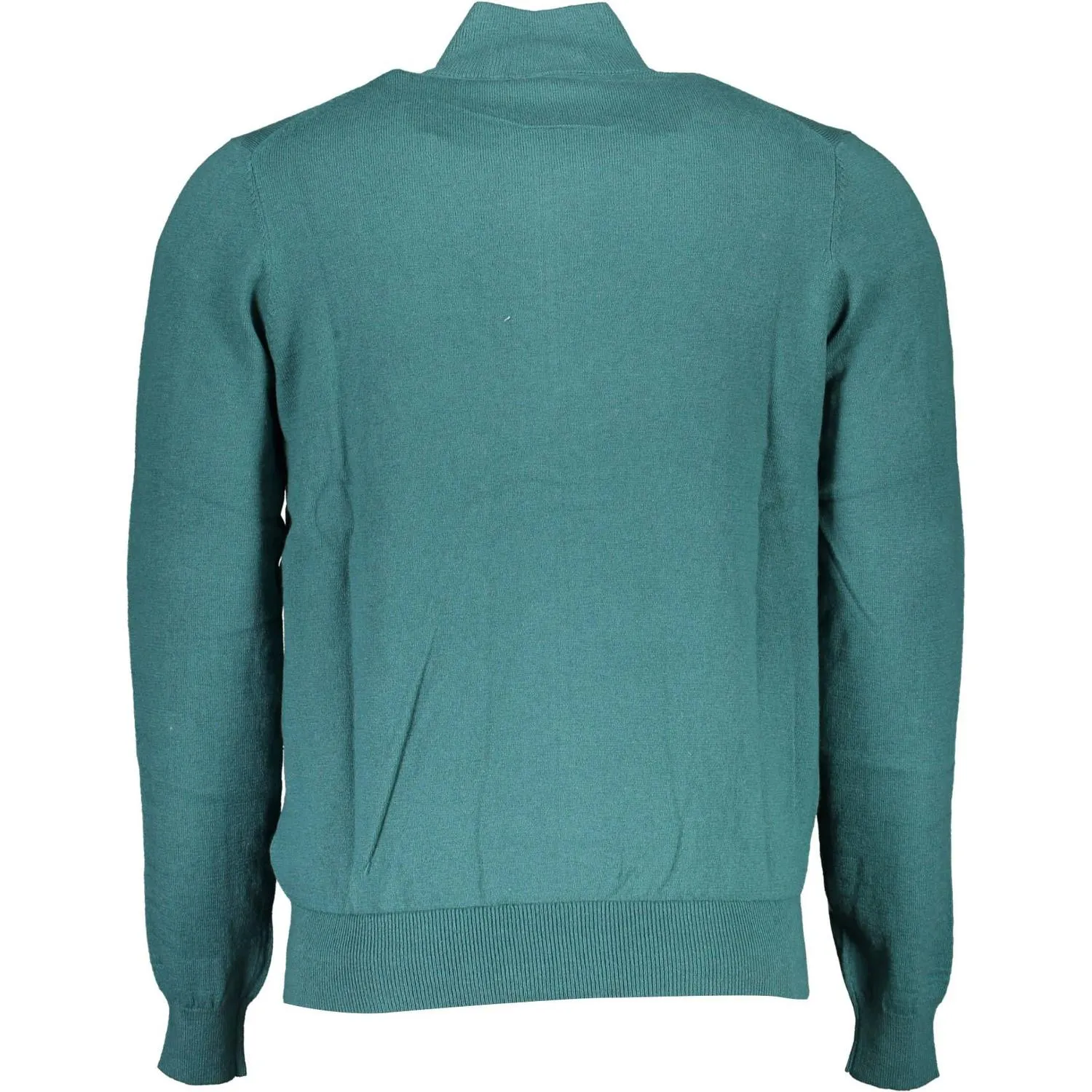 North Sails Green Cotton Men Sweater