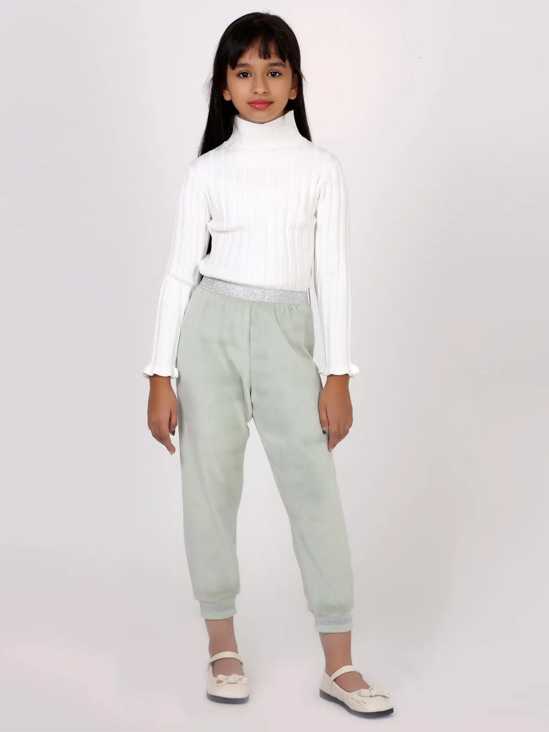 One Friday Mint Relaxed Trouser