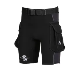 Open Box ScubaPro Men's Hybrid Cargo Shorts - Black - Medium