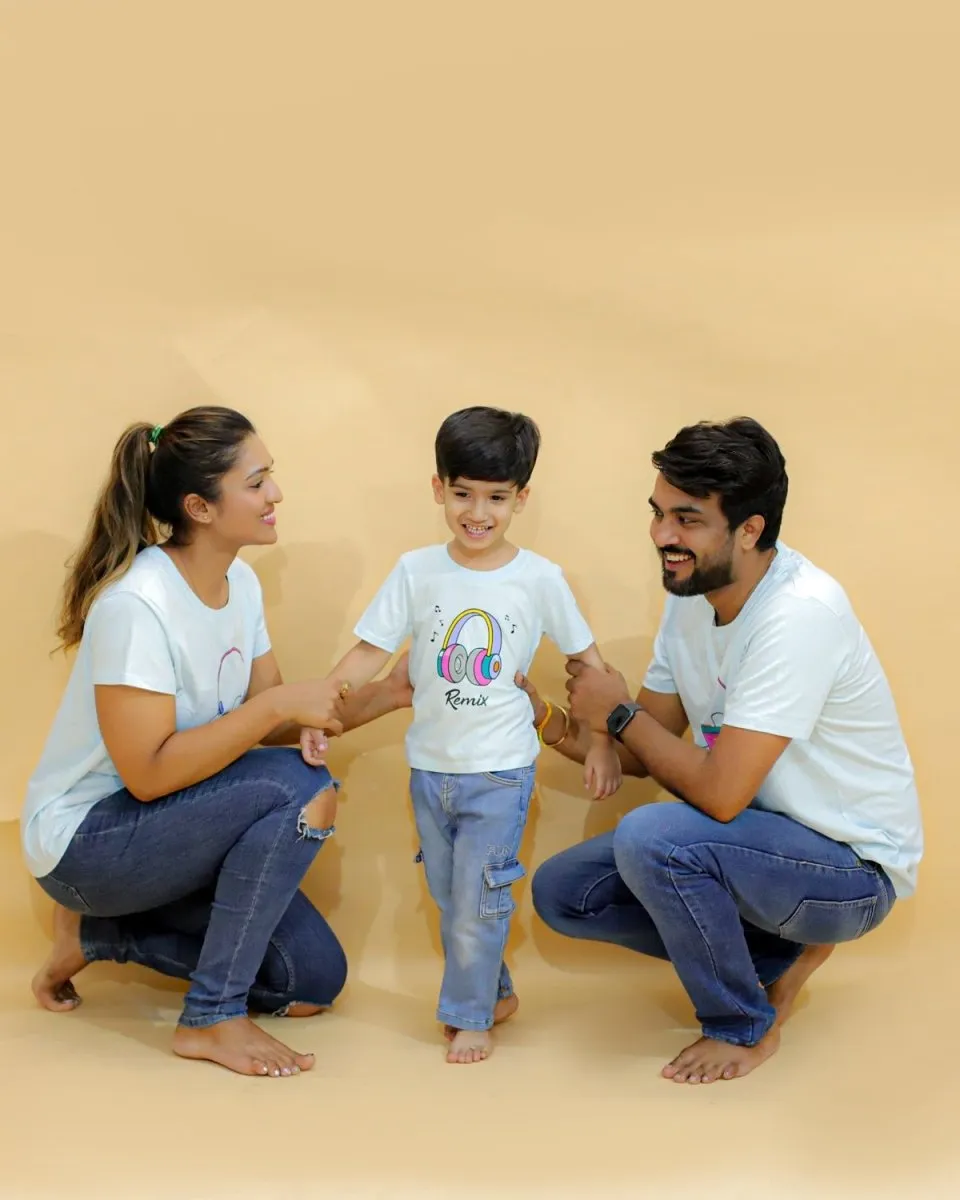 Original Matching Family T-shirt - Combo of 3