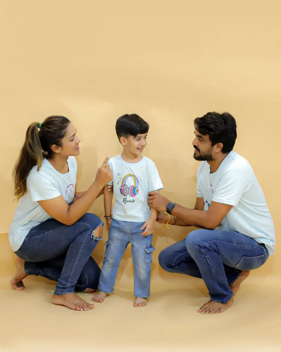 Original Matching Family T-shirt - Combo of 3