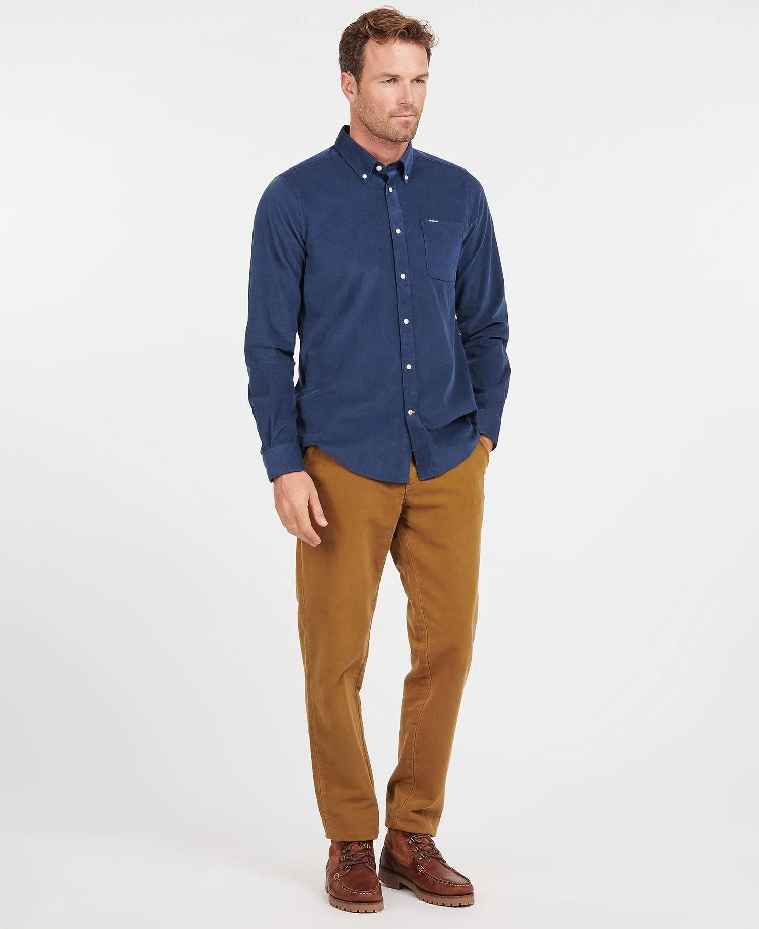 Ramsey Tailored Fit Shirt - Dark Denim