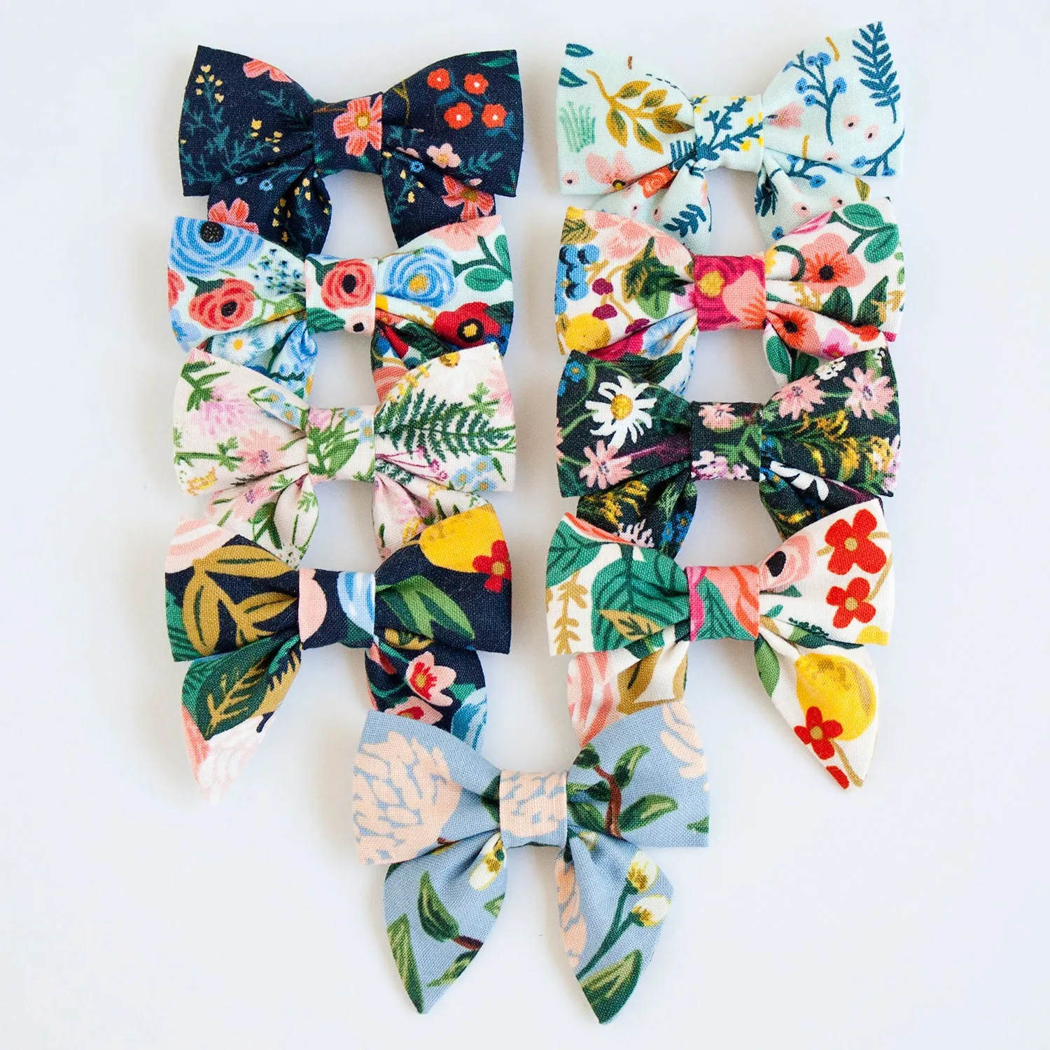 Sailor Bow Clip Or Headband / Garden Party In Navy