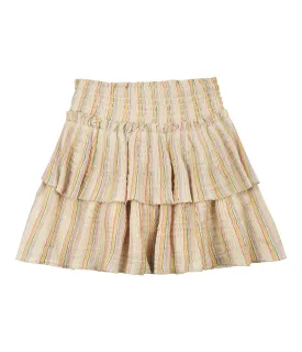 Skirt Roumia | Multicolor Rainbow Lines