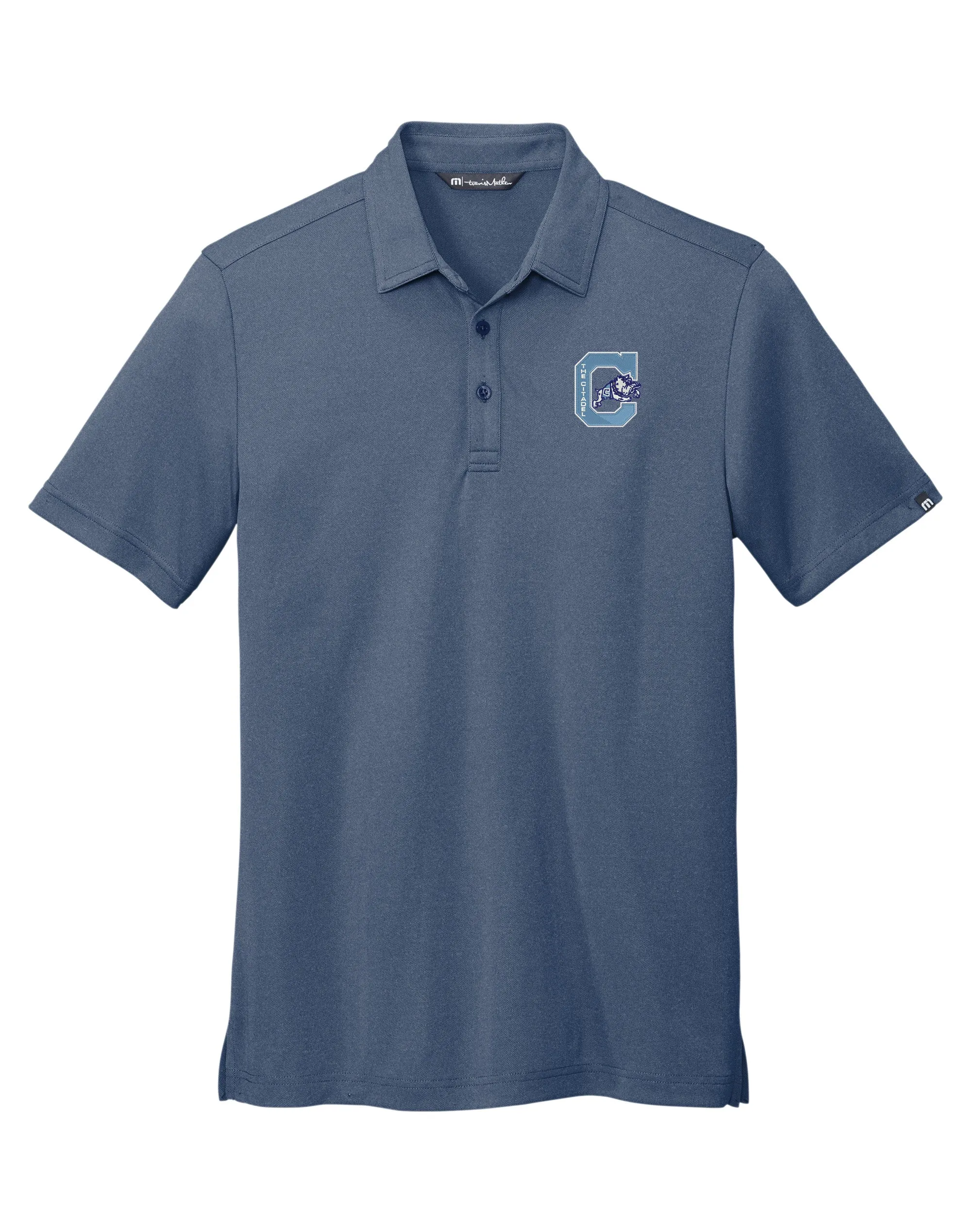 The Citadel, Jumping Bulldog, TravisMathew Golf Brand Performance Polo Shirt