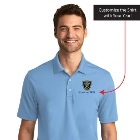 The Citadel, Shield, Customizable (Your Year), UV Micro-Mesh Polo Shirt