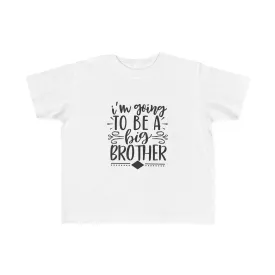 Toddler's Fine Jersey T-shirt: Big brother tshirt