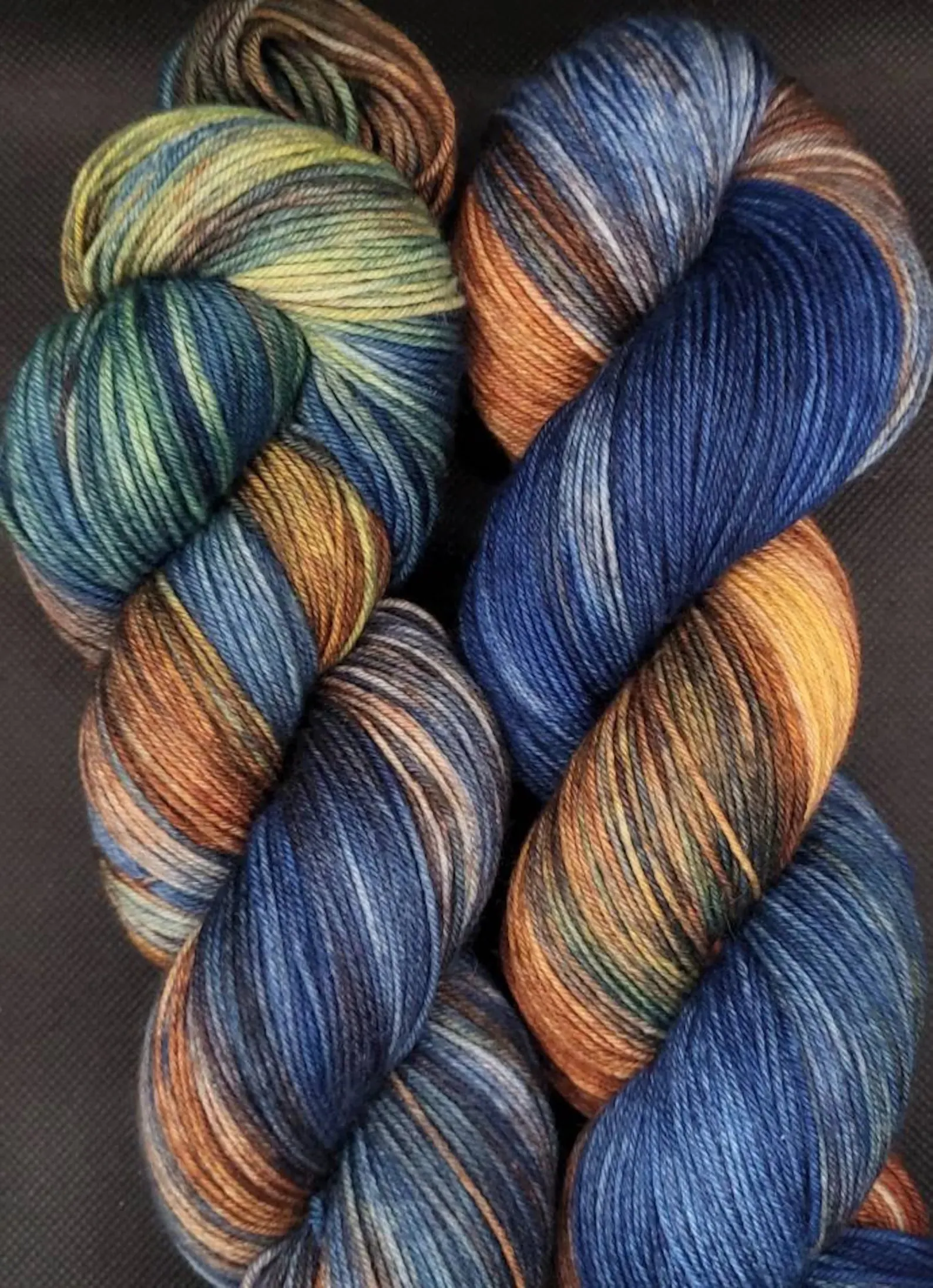 UP North Yarns High Twist BFL Sock