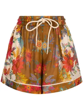 Zimmermann Shorts Brown